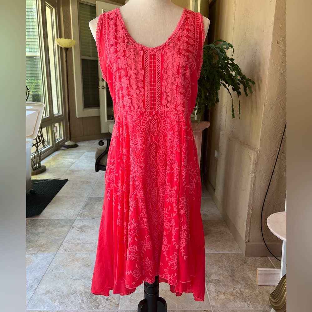 Johnny Was dress, size S.